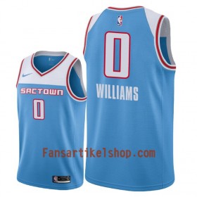 Sacramento Kings Trikot Troy Williams 0 2018-19 Nike City Edition Blau Swingman - Herren